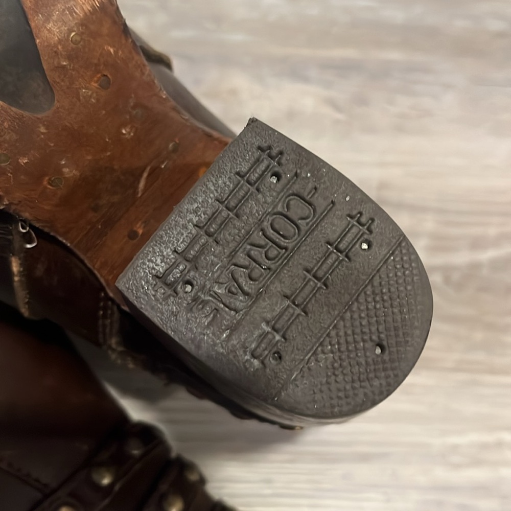 Corral Studded Ankle Cowgirl Boots - Picture 12 of 12